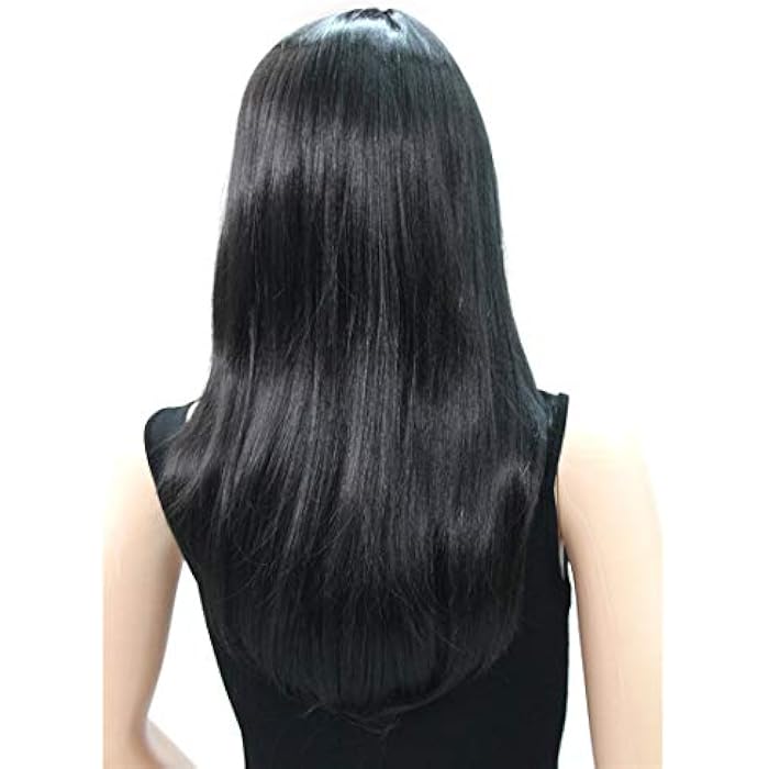 DILLARDS Lydell Synthetic Fashion Wig Long Straight Party Halloween Cosplay Wigs For Women Darkest Brown - Image 4